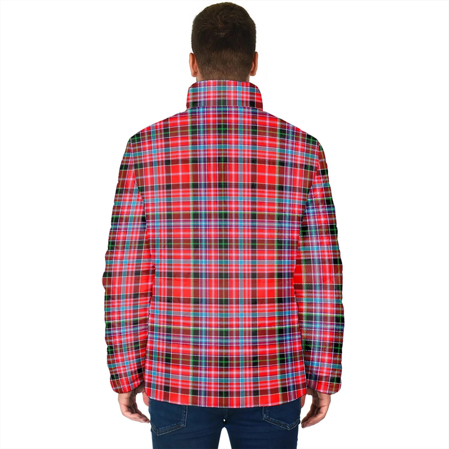 Aberdeen District Tartan Padded Jacket