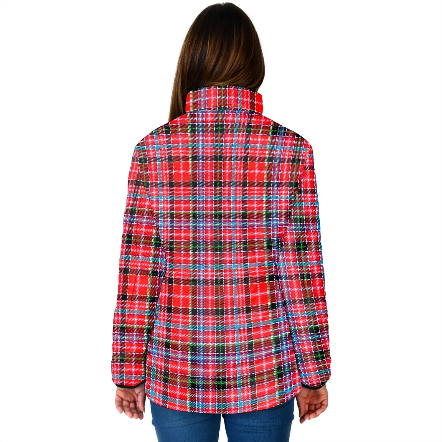 Aberdeen District Tartan Padded Jacket