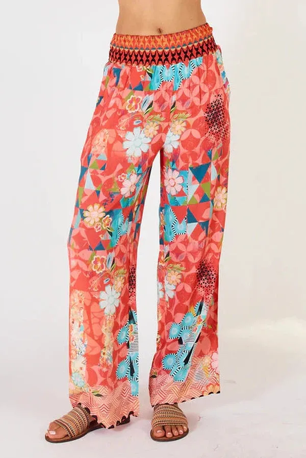 Amalfi Pant Red