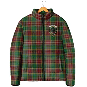 Baxter Tartan Padded Jacket with Family Crest