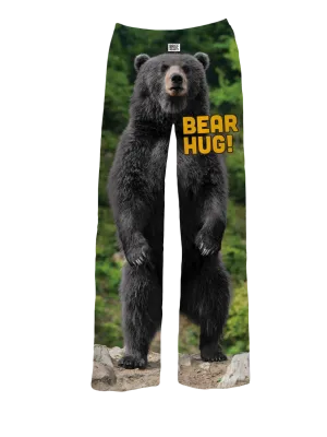 Black Bear Hug Lounge Pants