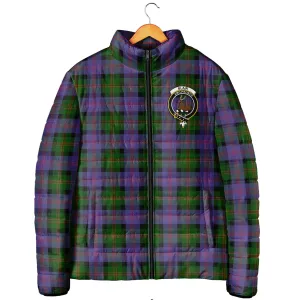 Blair Modern Tartan Padded Jacket with Family Crest