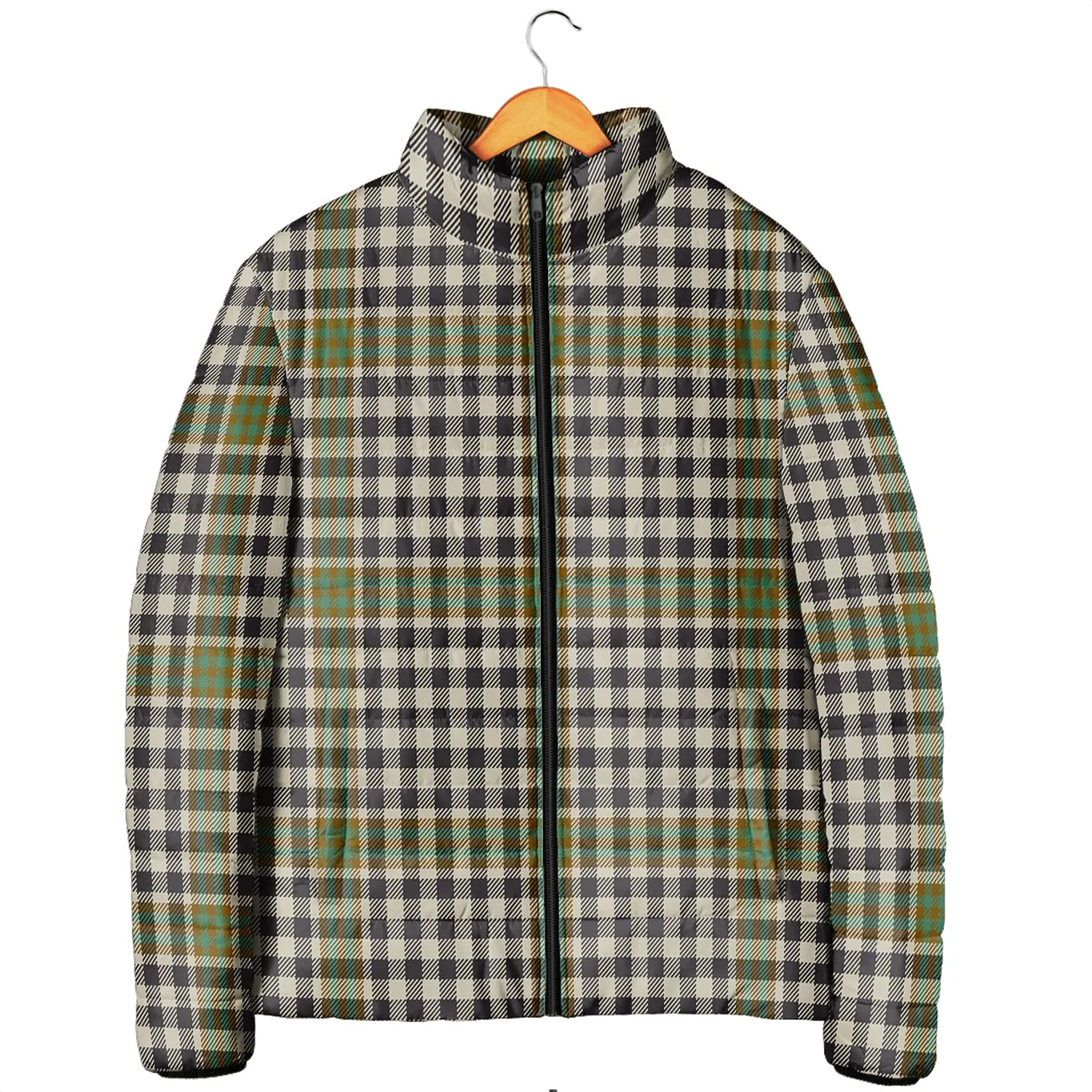 Burns Check Tartan Padded Jacket