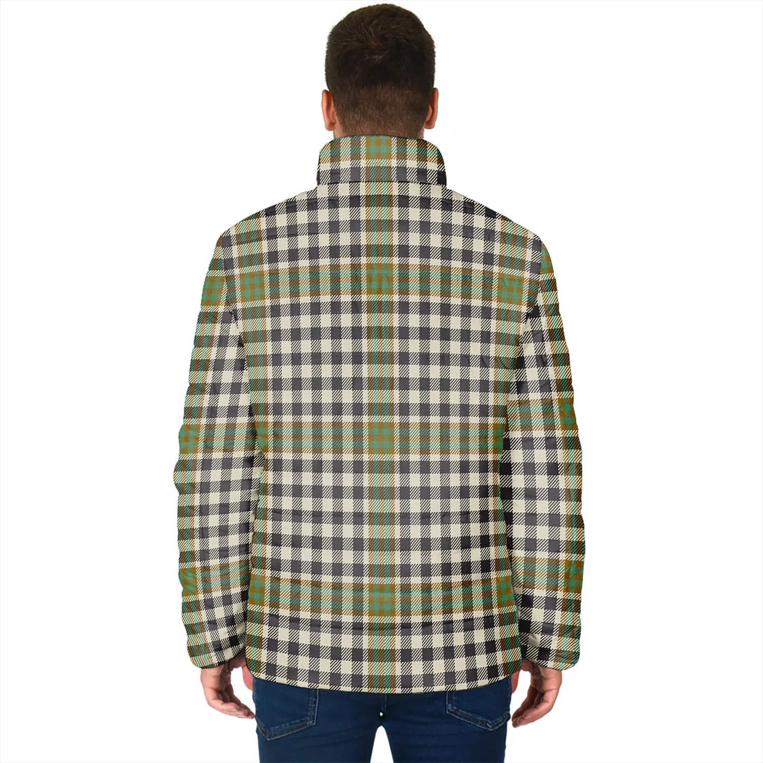 Burns Check Tartan Padded Jacket