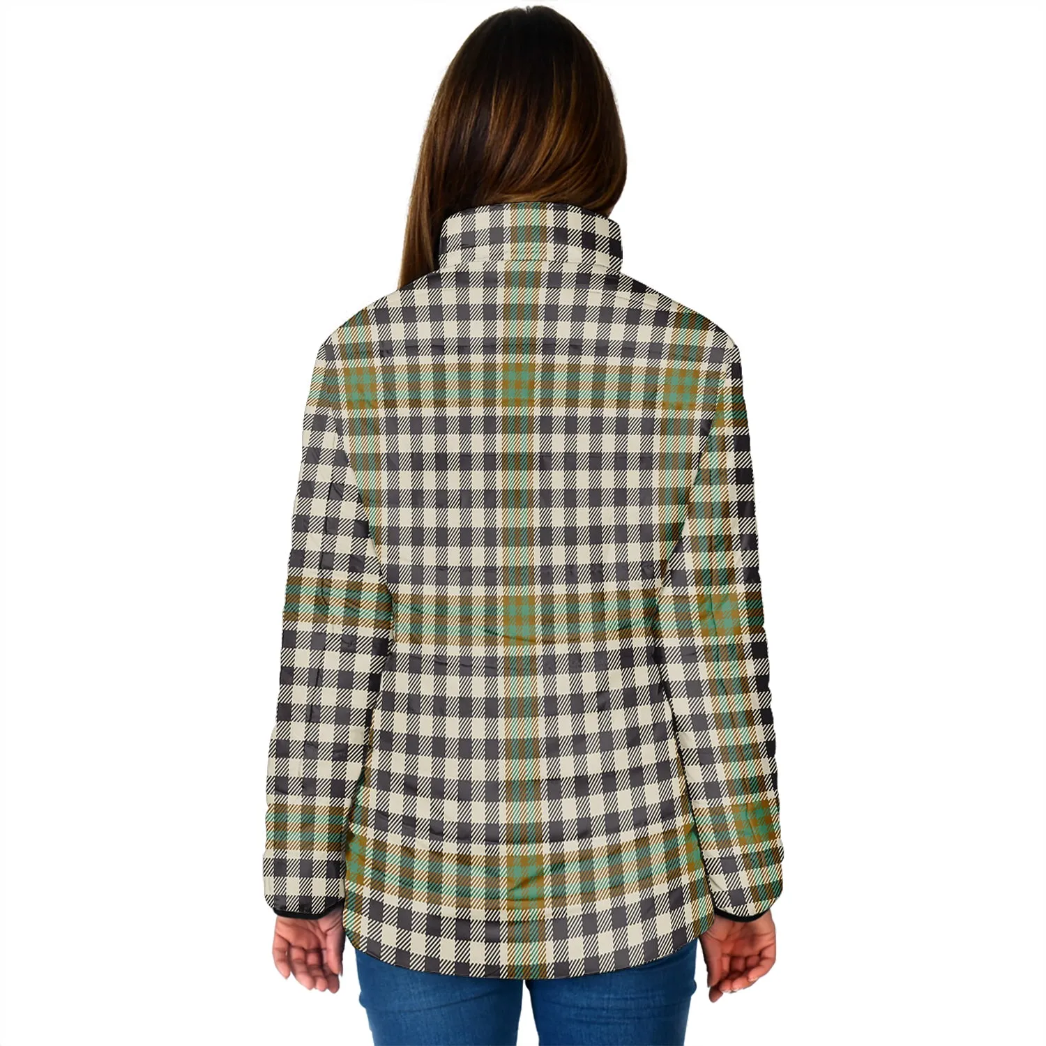 Burns Check Tartan Padded Jacket