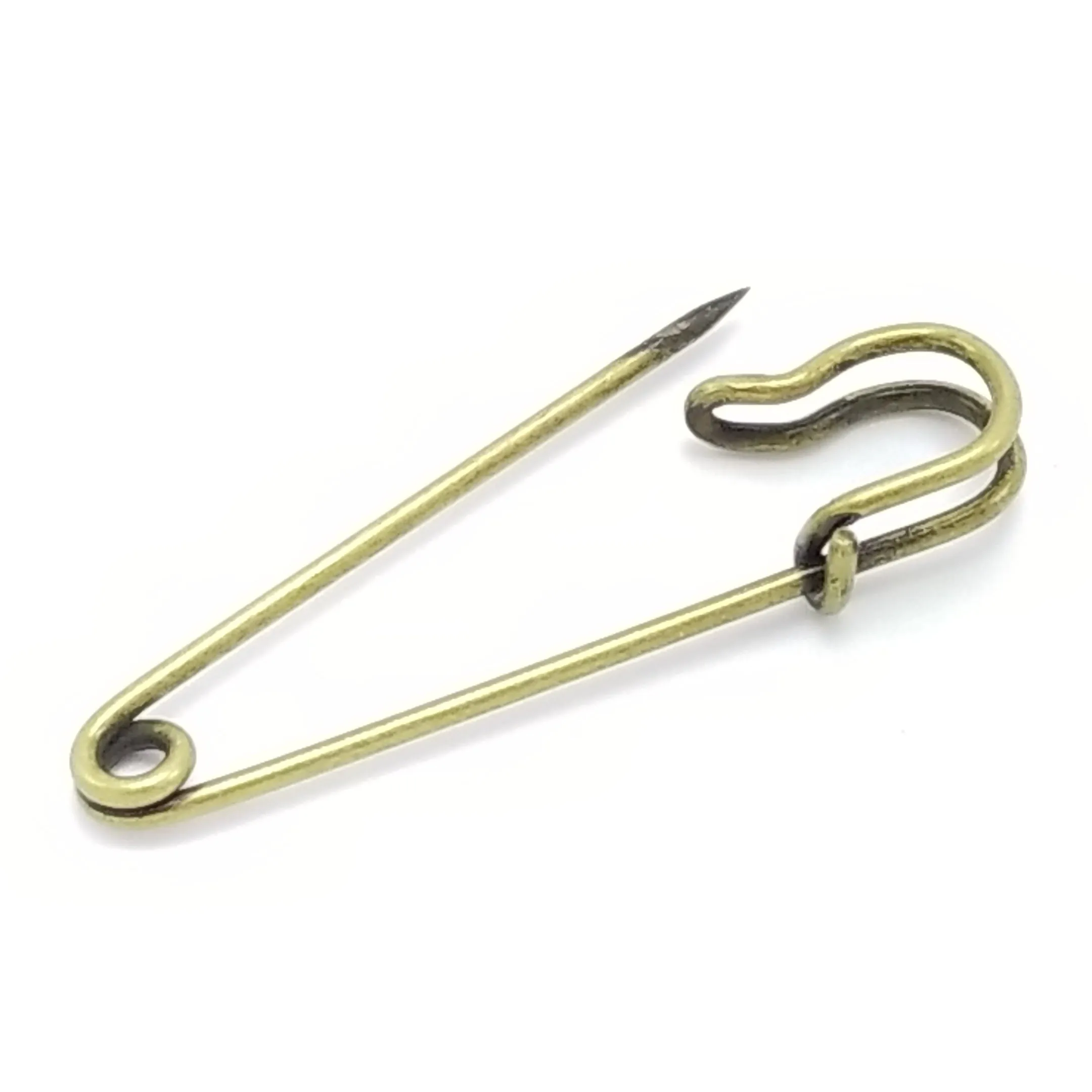 Bushcraft Safety Pin - Heavyduty Single Wire Steel Pin