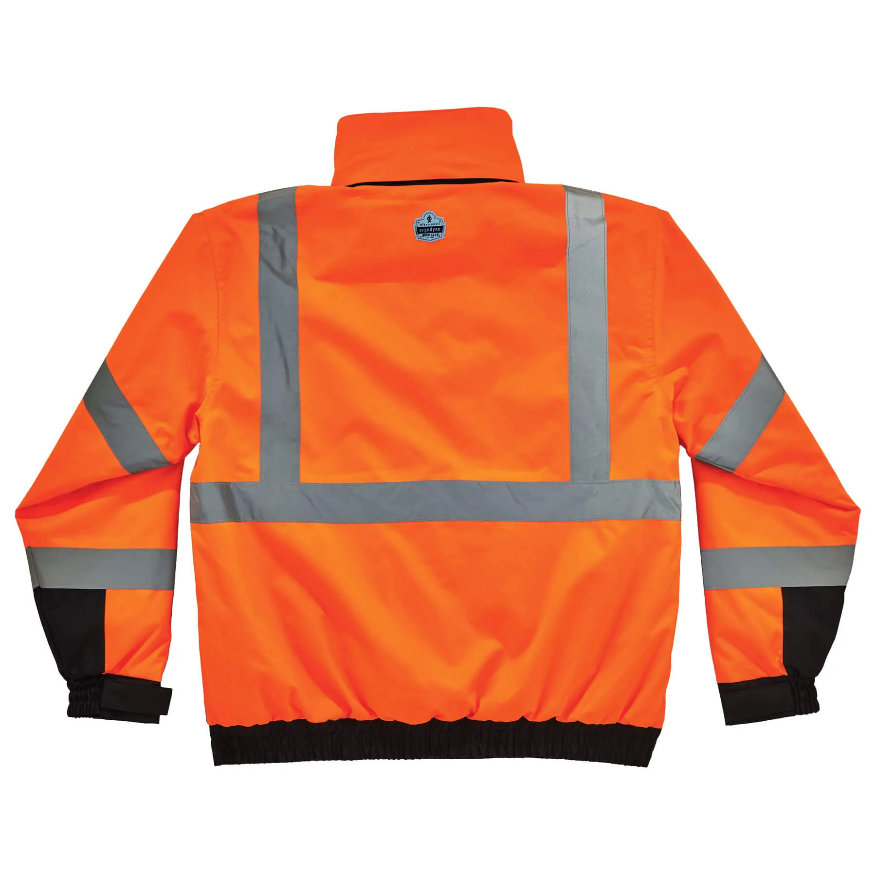 Ergodyne 25587 GloWear 8381 Type R Class 3 Performance 3-in-1 Bomber Jacket, 3XL, HV Orange