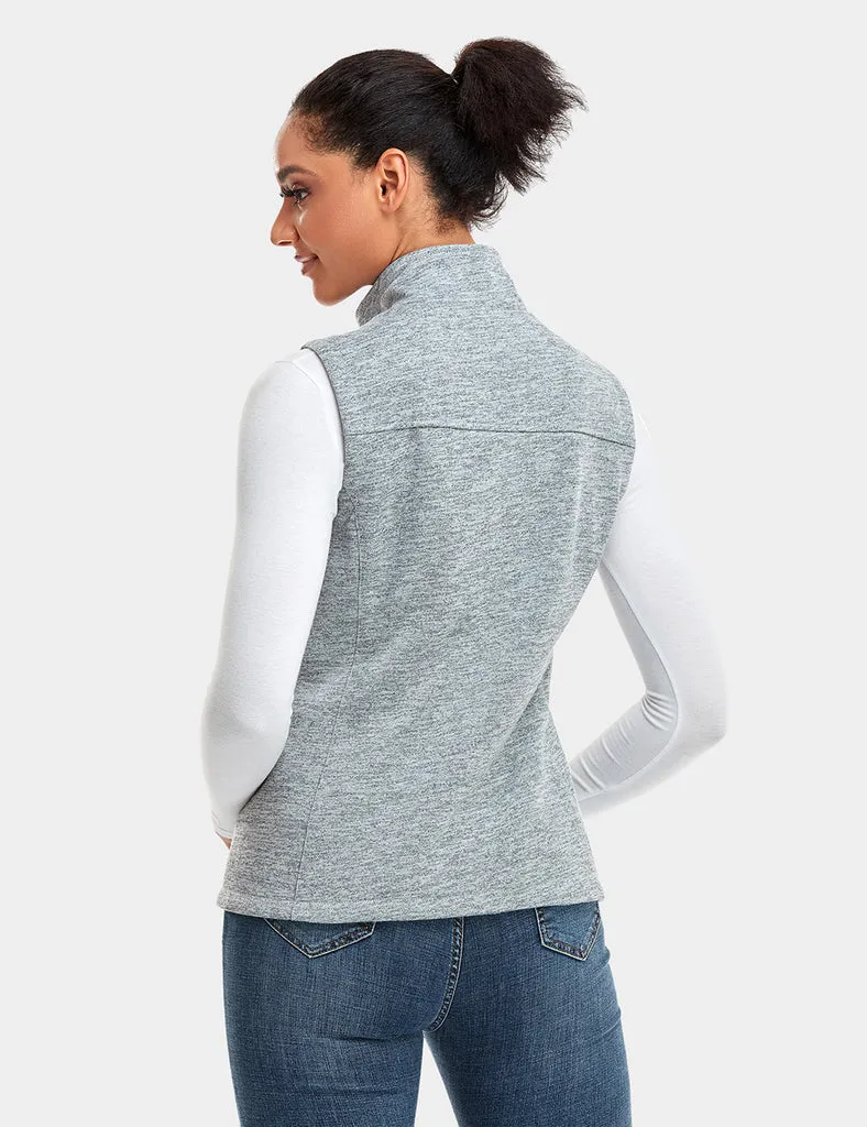 Final Sale - Women's Heated Fleece Vest - New Colors