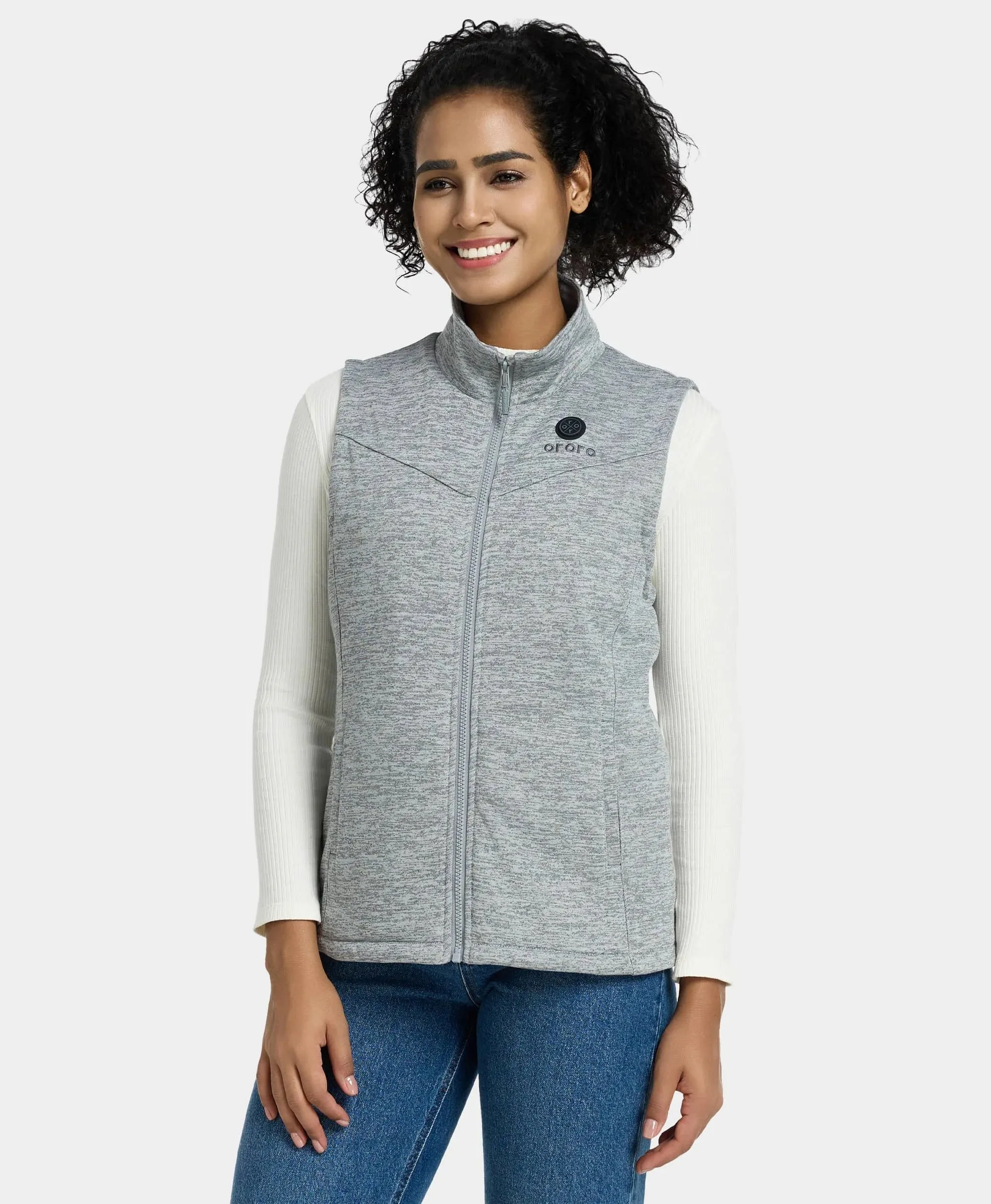 Final Sale - Women's Heated Fleece Vest - New Colors