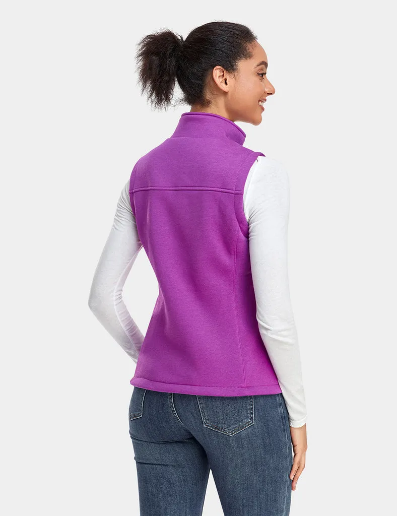 Final Sale - Women's Heated Fleece Vest - New Colors