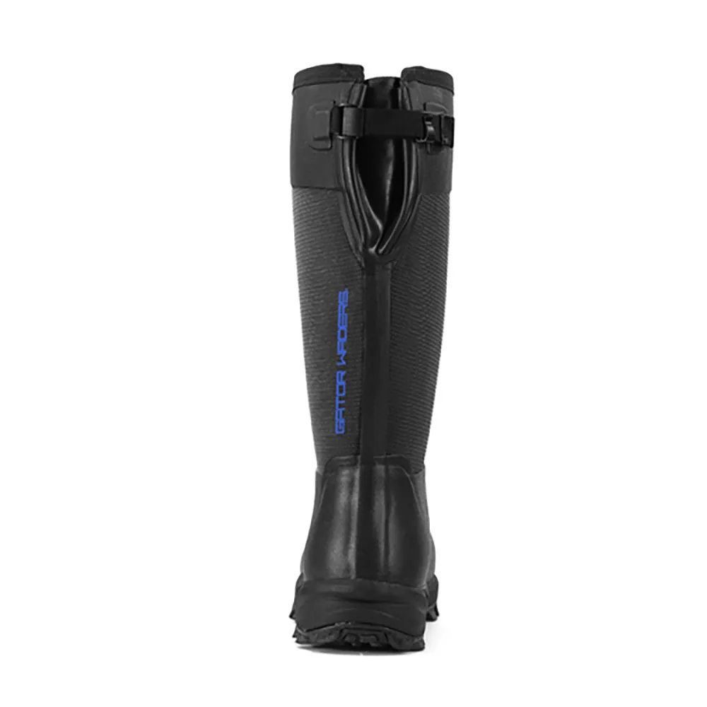 Gator Waders Mens Blue Everglade 2.0 Uninsulated Rubber Boots