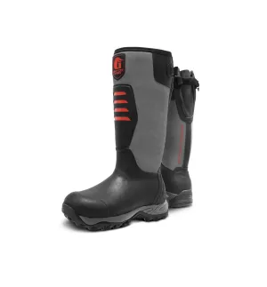 Gator Waders Mens Red Everglade 2.0 Uninsulated Rubber Boots