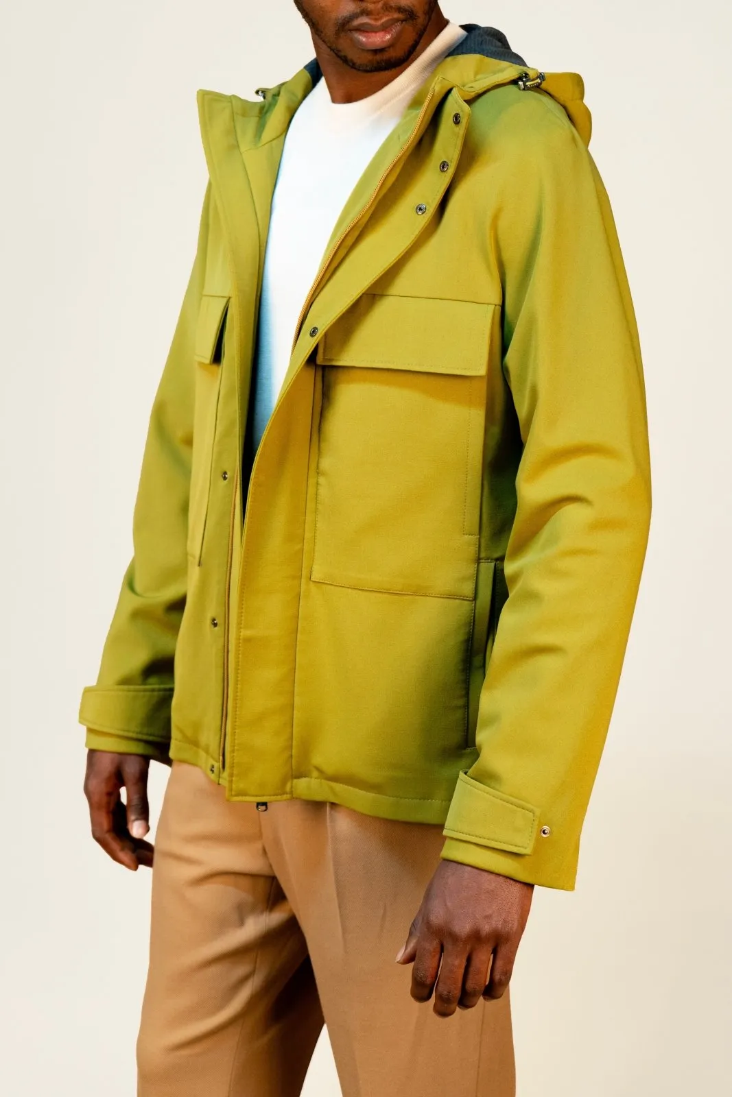 Golden Olive Field Jacket