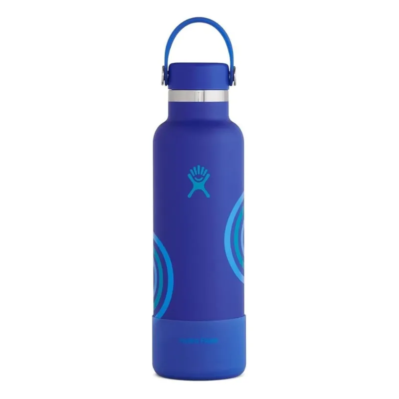 Hydro Flask 21 OZ Standard Mouth With Flex Cap And Boot Wave