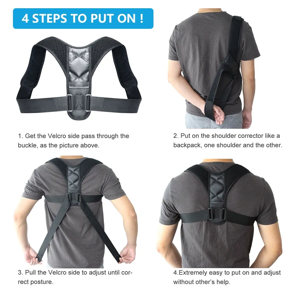 Medical Clavicle Posture Corrector Adult Children Back Support Belt Corset Orthopedic Brace Shoulder Correct