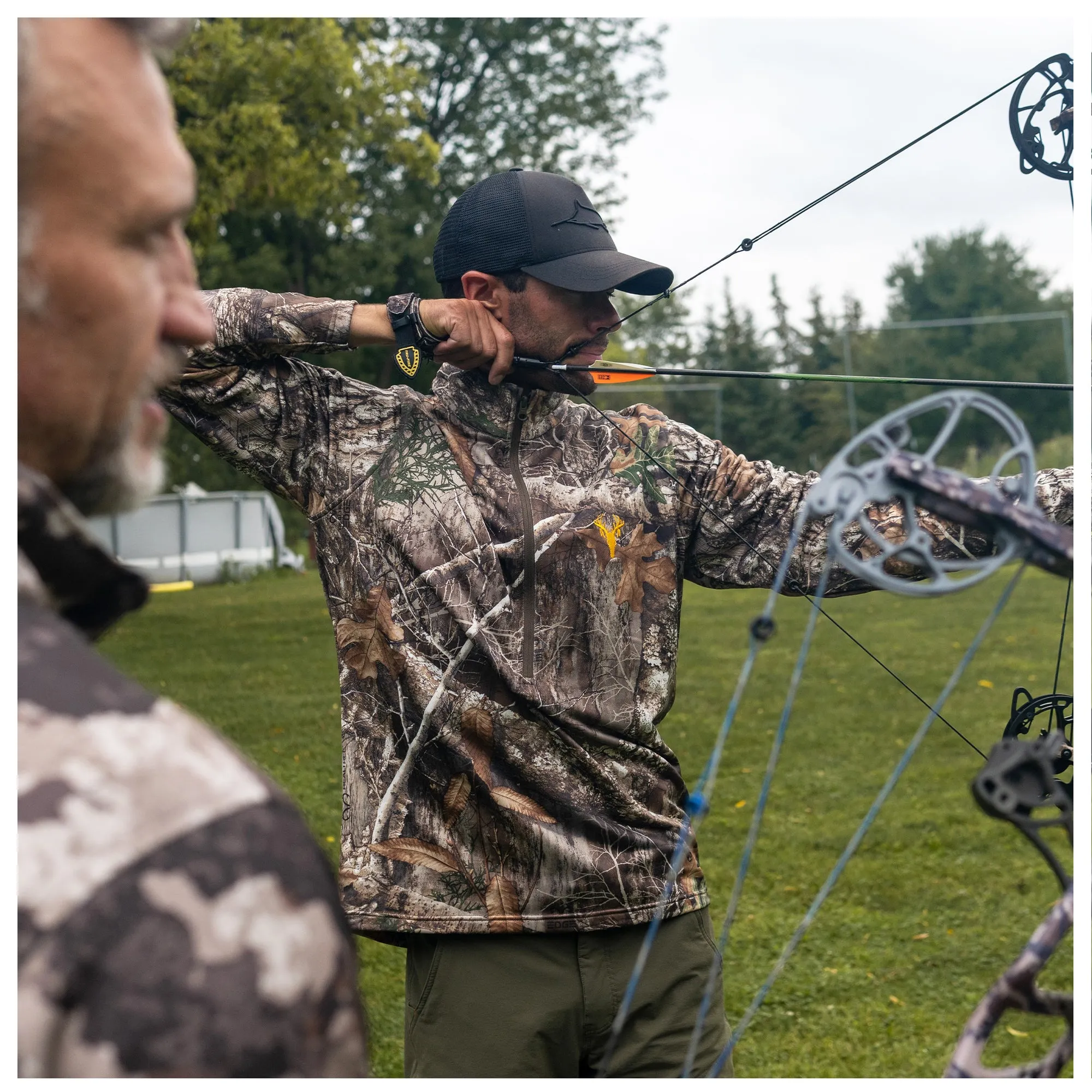 Men's 1/4 Zip Hunting Performance Shirt