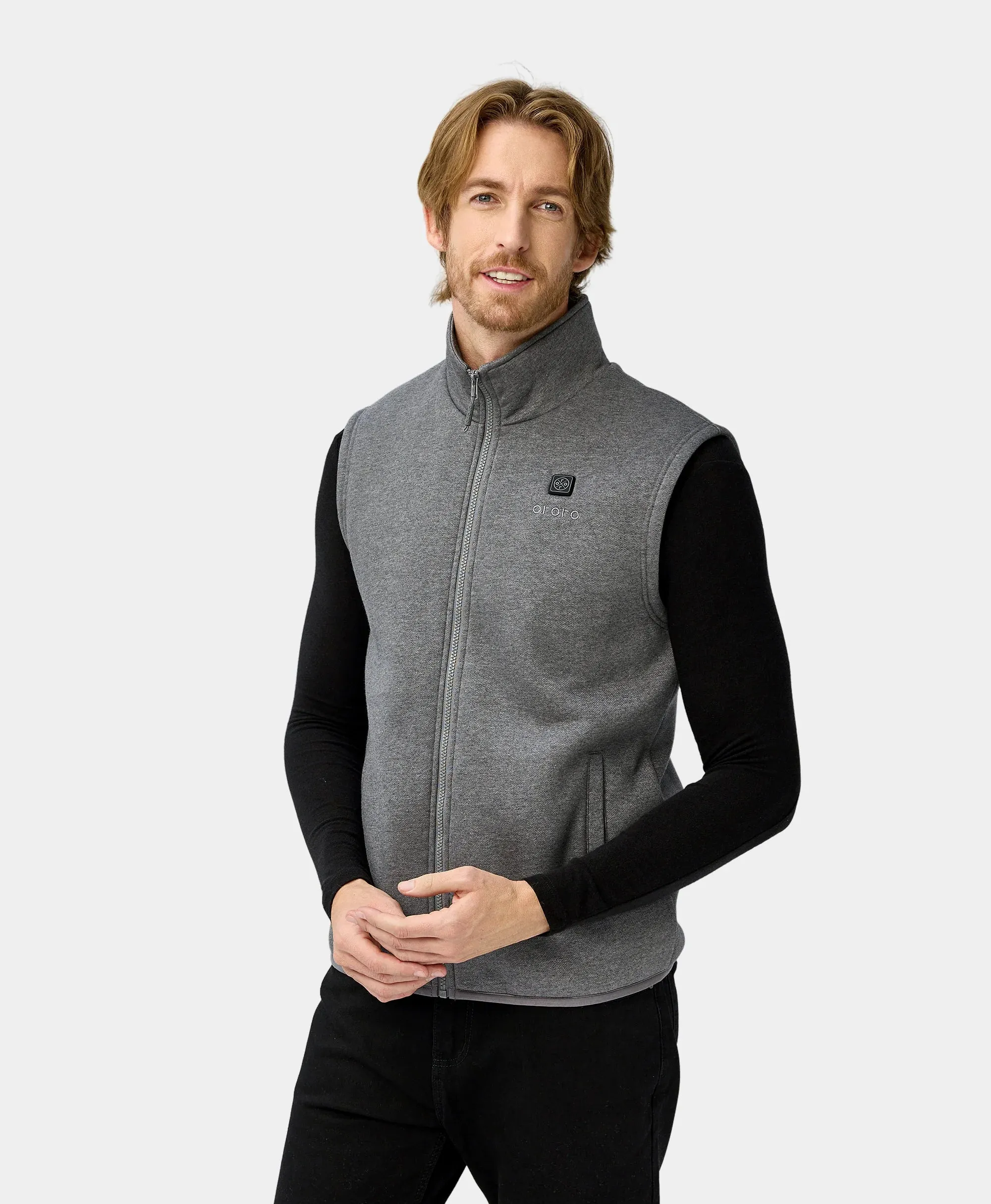 Men's Heated Fleece Vest - New Colors