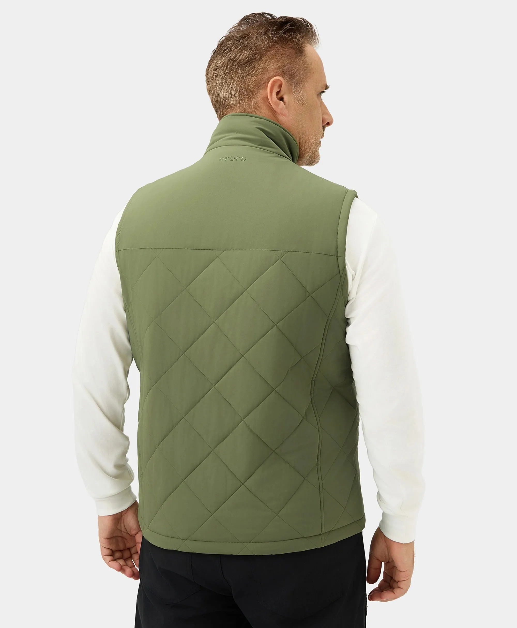 Men's Heated Quilted Vest (Apparel Only)