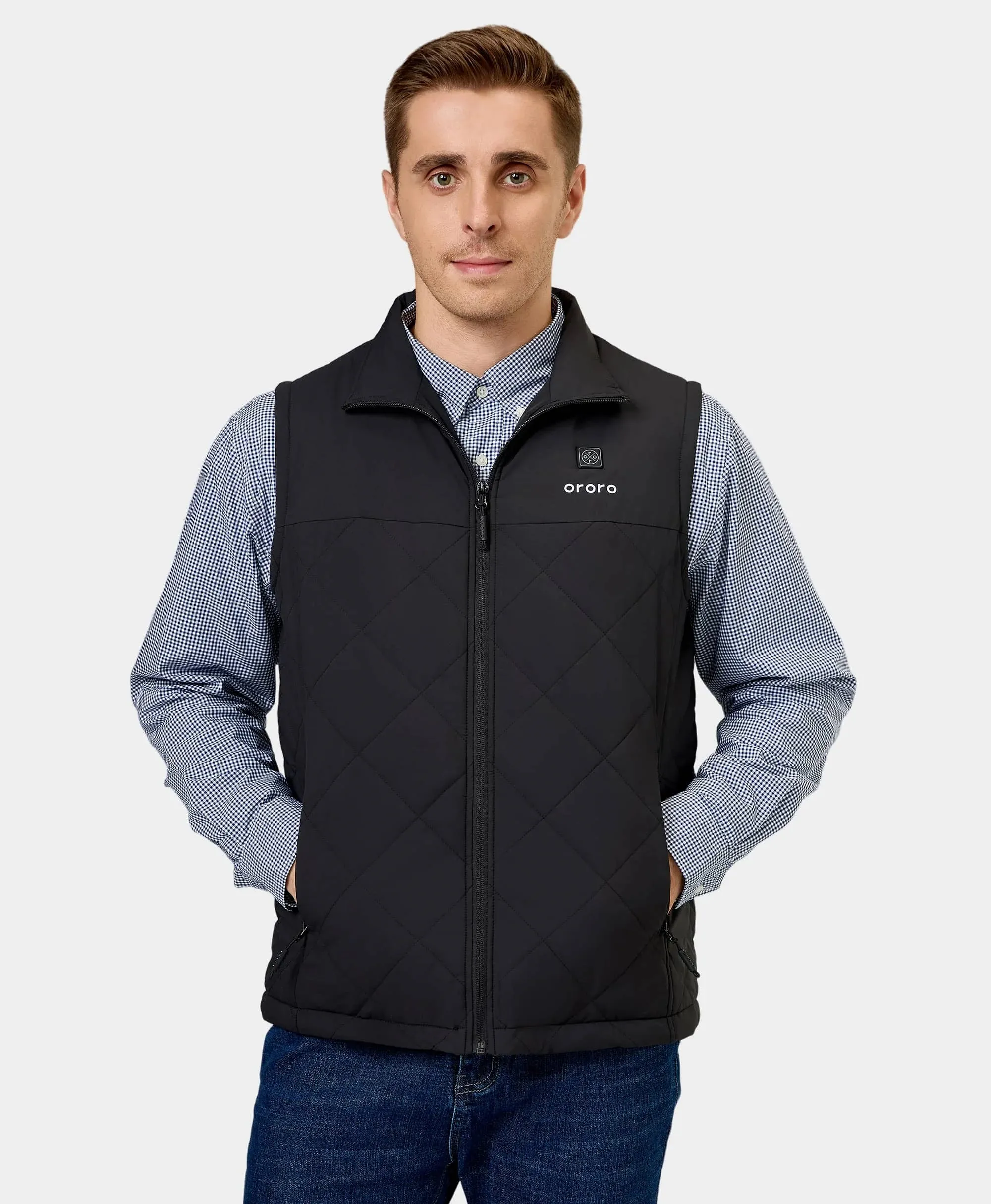 Men's Heated Quilted Vest