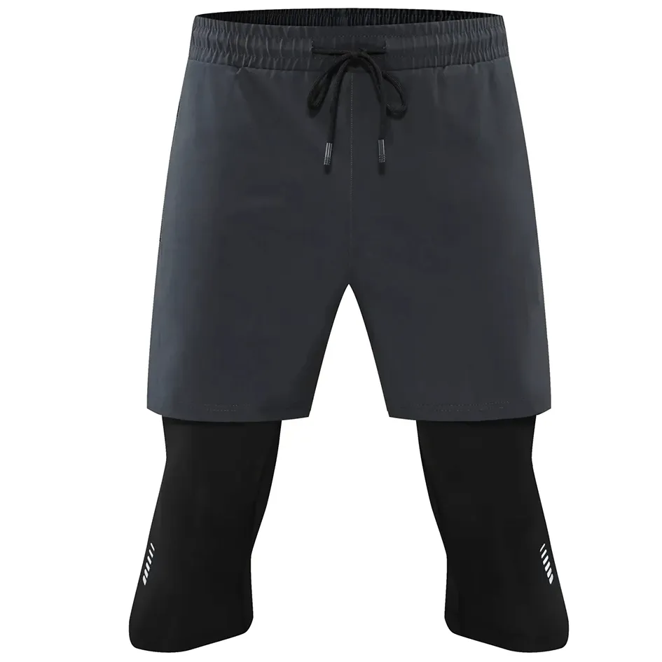 Men's Performance 2-in-1 Running Tight Shorts - SF2128