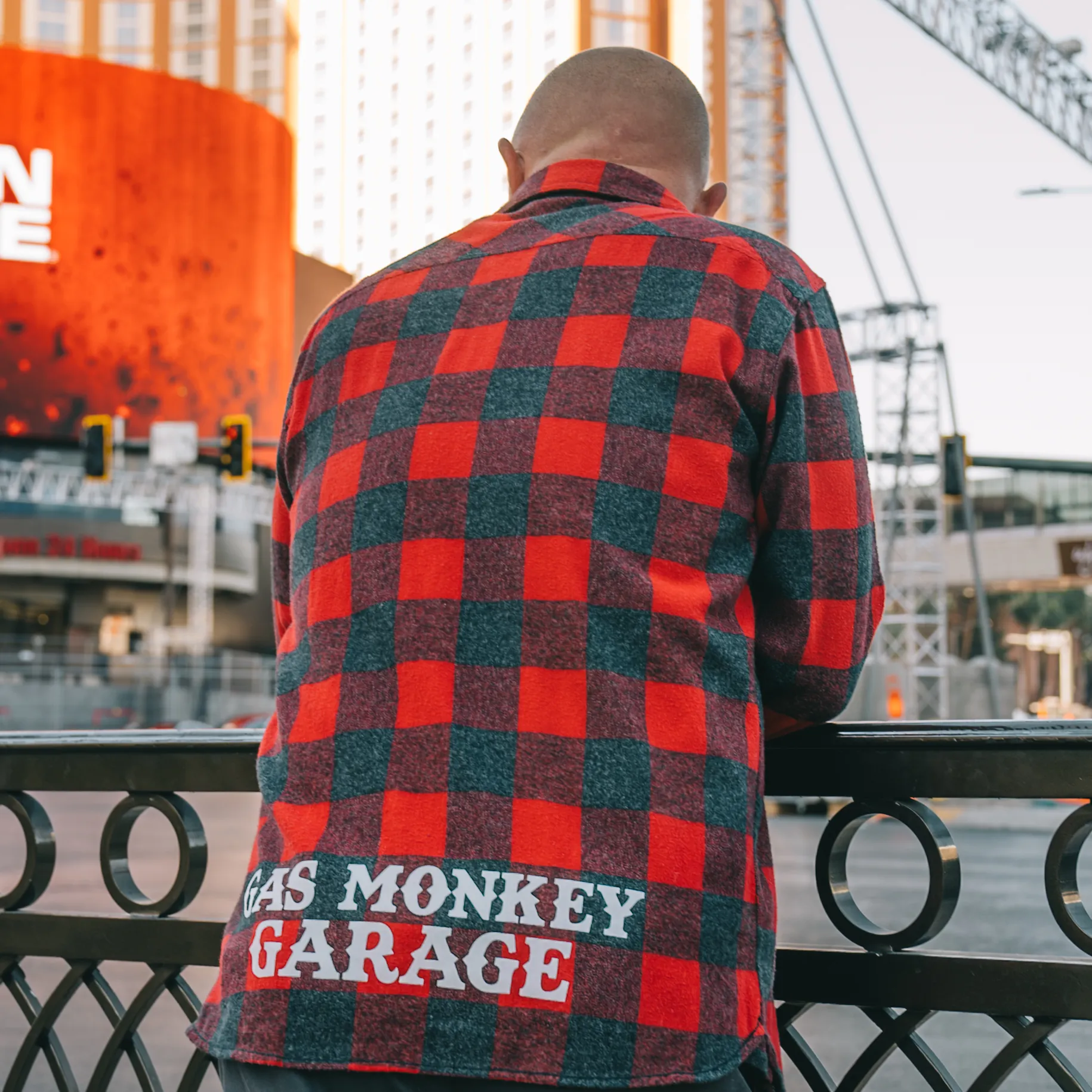 Monkey Bar Flannel - Red