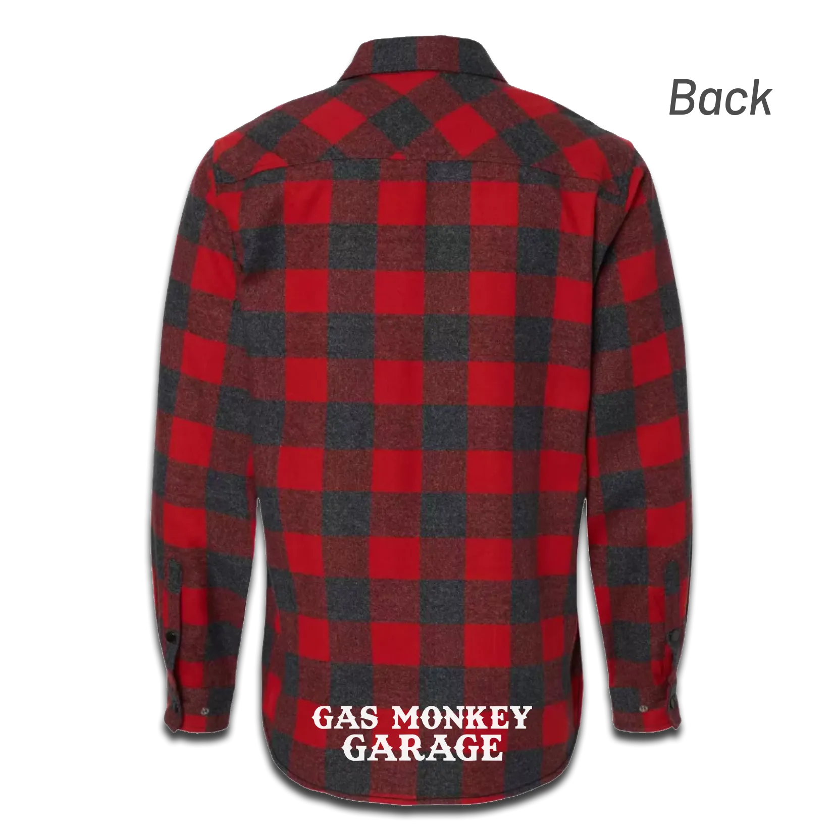 Monkey Bar Flannel - Red