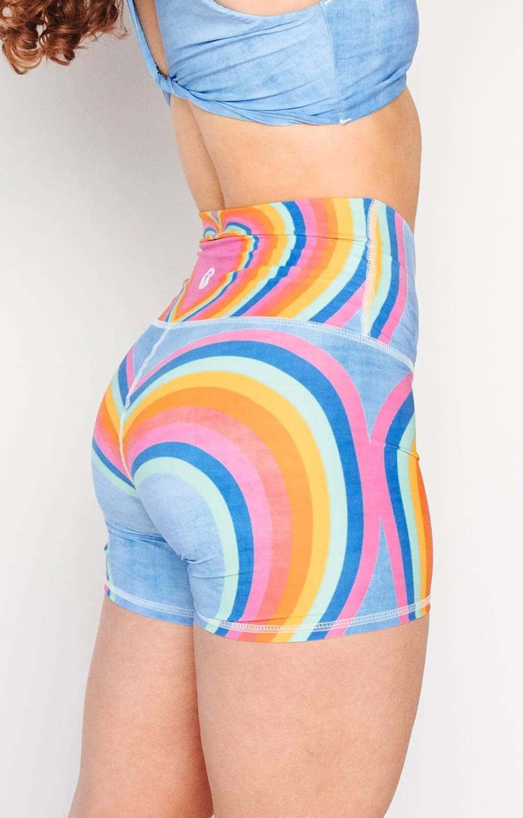 Movement Short in Rainbow Love