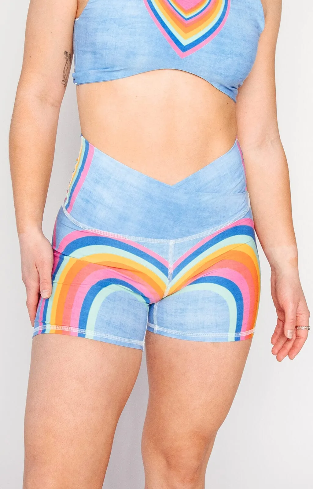 Movement Short in Rainbow Love