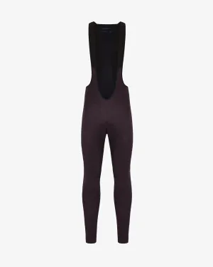 NDLSS Thermal Bib Tights - Wine