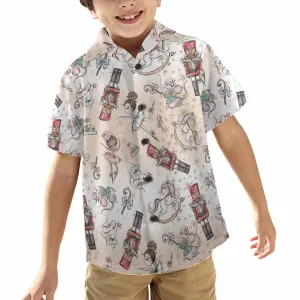 Nutcracker 50  Little Boys Hawaiian Shirt