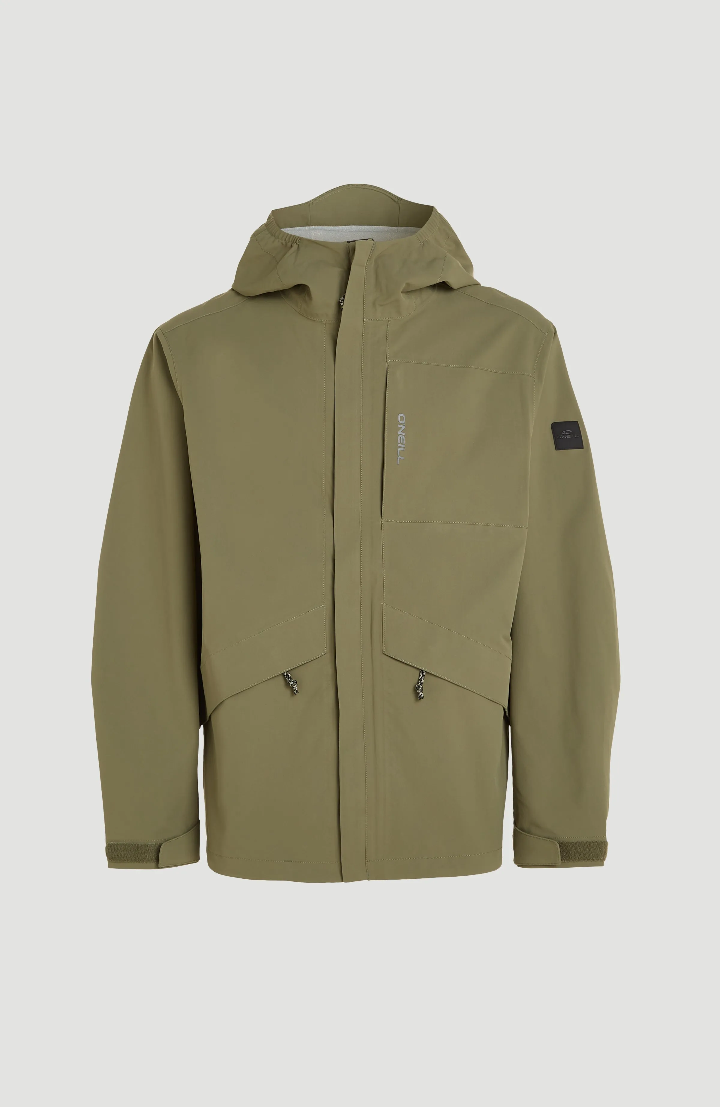 O'Neill TRVLR Series Rain Jacket 10K/10K | Deep Lichen Green