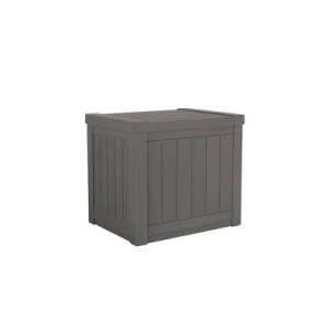 Open Box - Suncast 22gal Storage Seat Stoney Gray