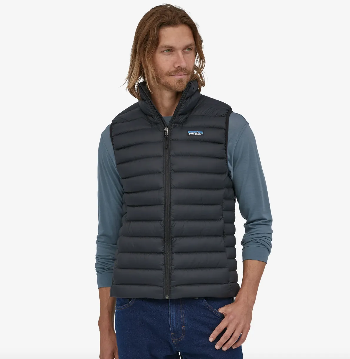 Patagonia Mens Down Sweater Vest Black