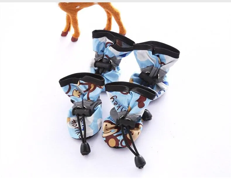 Pet Dog/ Cat Waterproof Anti-slip Warm Boots Socks