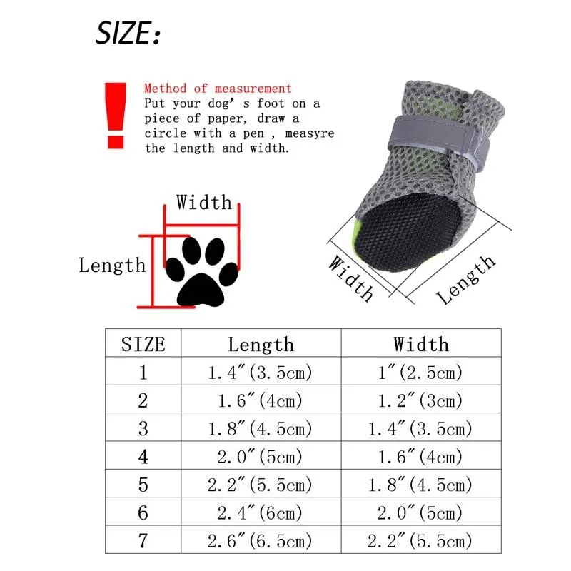 Pet Dog/ Cat Waterproof Anti-slip Warm Boots Socks