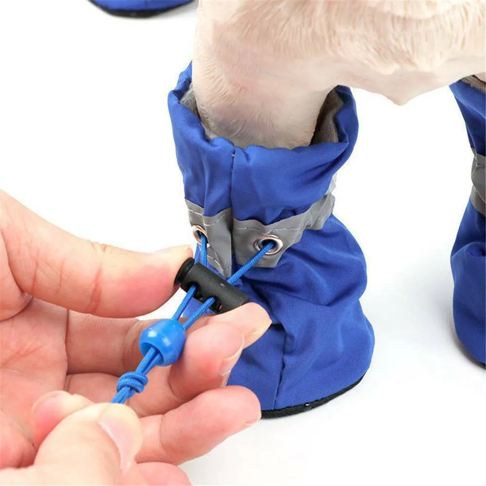 Pet Dog/ Cat Waterproof Anti-slip Warm Boots Socks