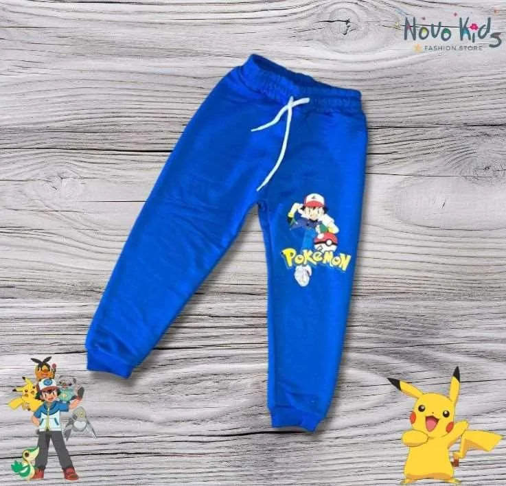 Pokémon Kids Boys High-Quality Cotton Set - Kids Boys (2PCs)