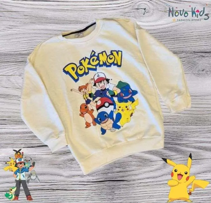 Pokémon Kids Boys High-Quality Cotton Set - Kids Boys (2PCs)