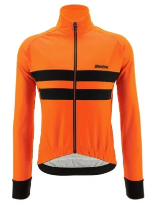 Santini Colore Bengal Halo Winter Jacket - Fluoro Orange