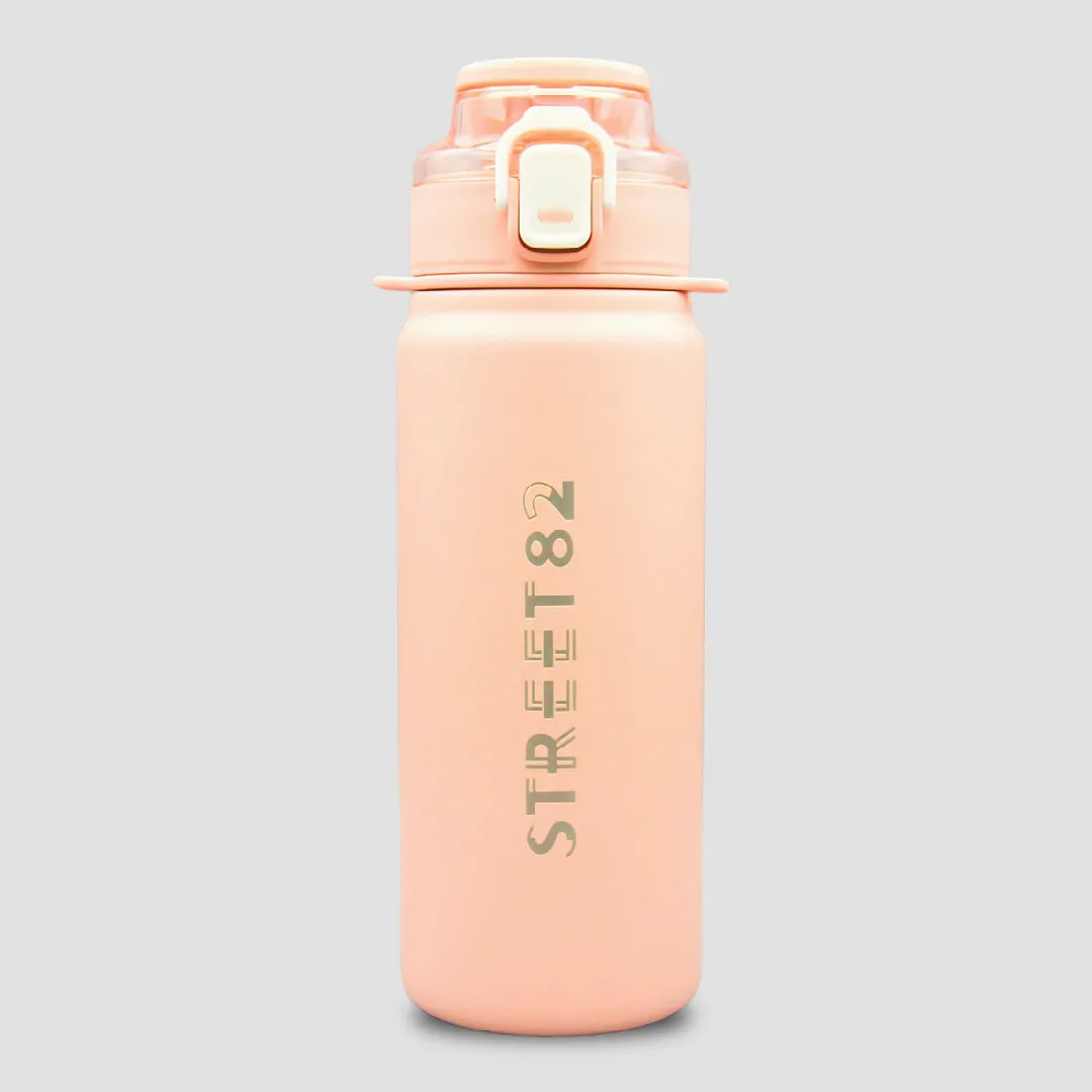 Sports Water Bottle Double Wall Vacuum Insulated Stainless Steel Water Bottle with Straw Spout Wide mouth Lid Strainer