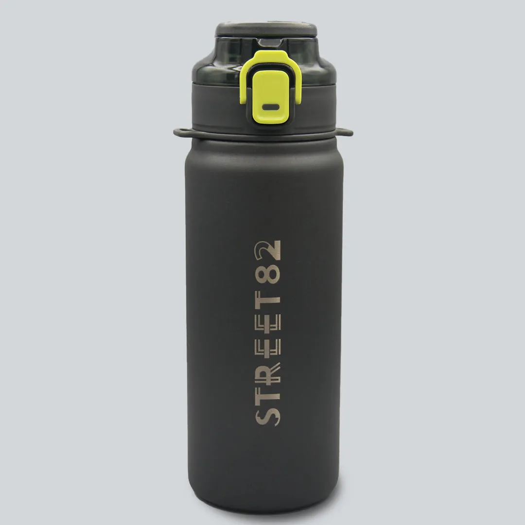 Sports Water Bottle Double Wall Vacuum Insulated Stainless Steel Water Bottle with Straw Spout Wide mouth Lid Strainer