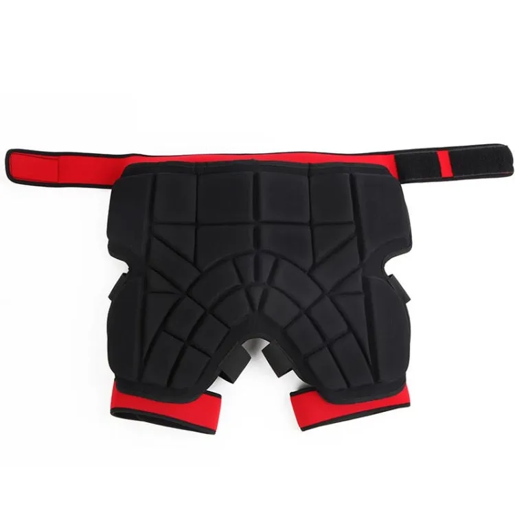 SULAITE Roller Skating Protective Equipment Fishing Pants Outdoor Sports Drop Diaper Pants Protective Gear, Size: L(Black)