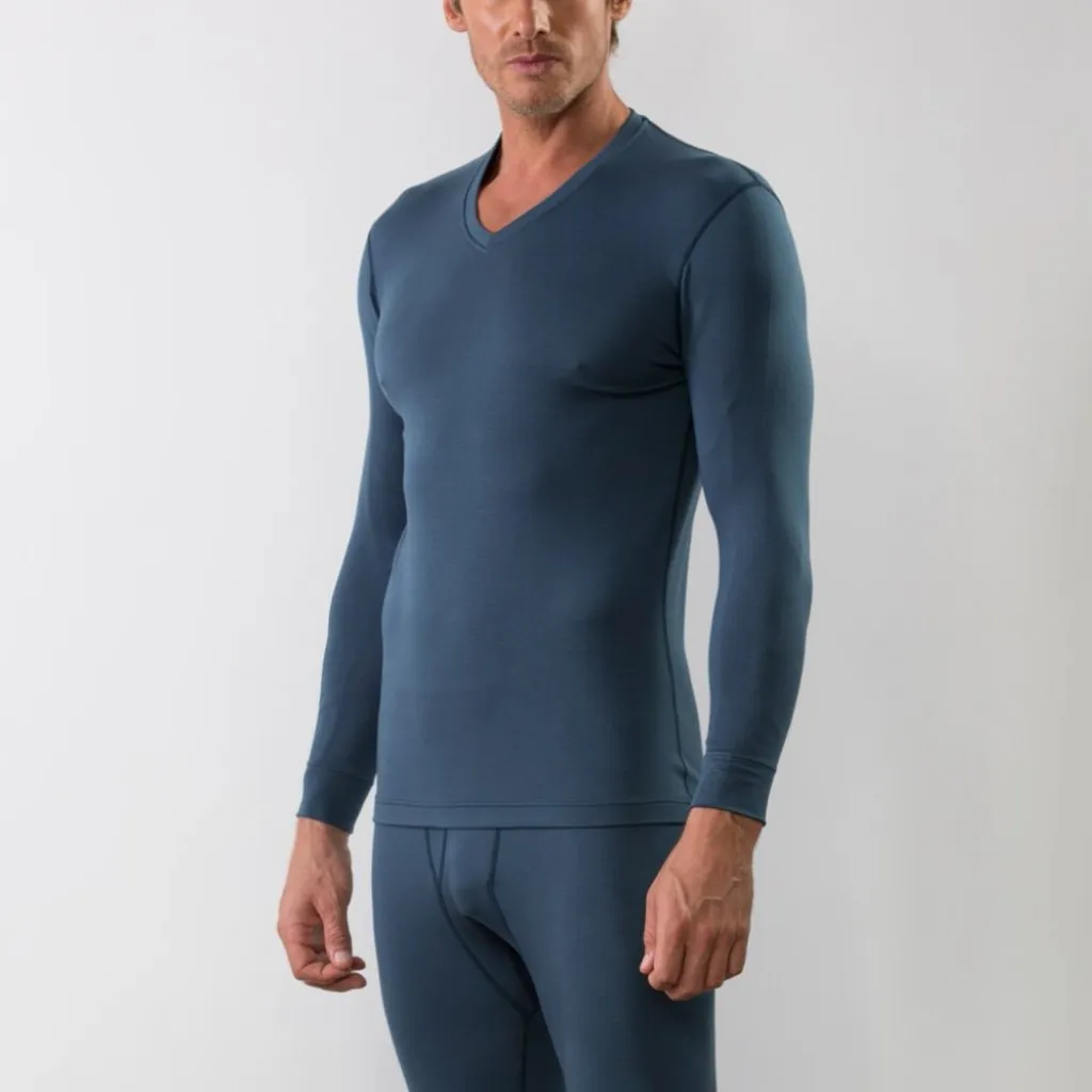 Superwarm V Neck Long Sleeve Thermal Top