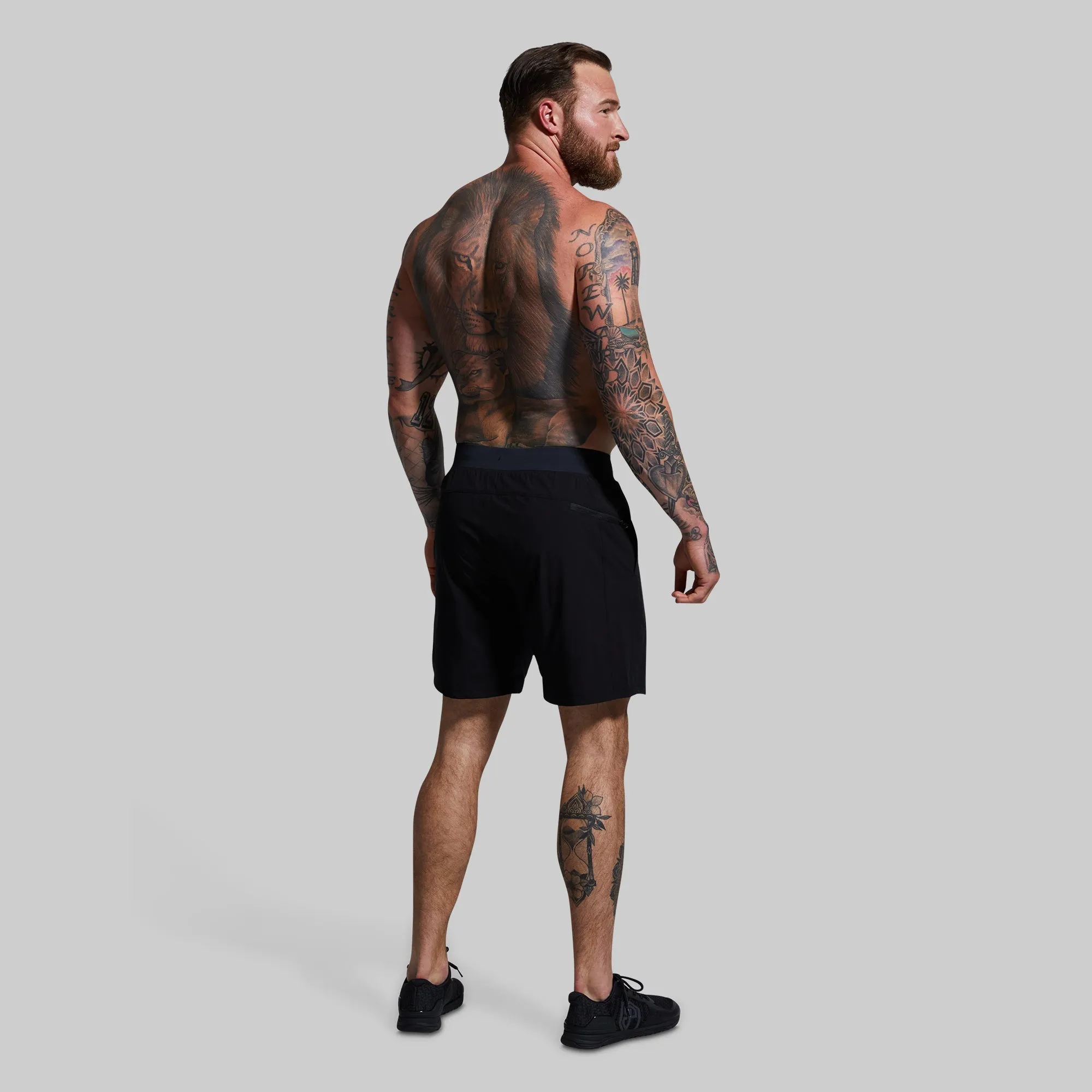 Versatile Short w/ Compression 9" (Black)