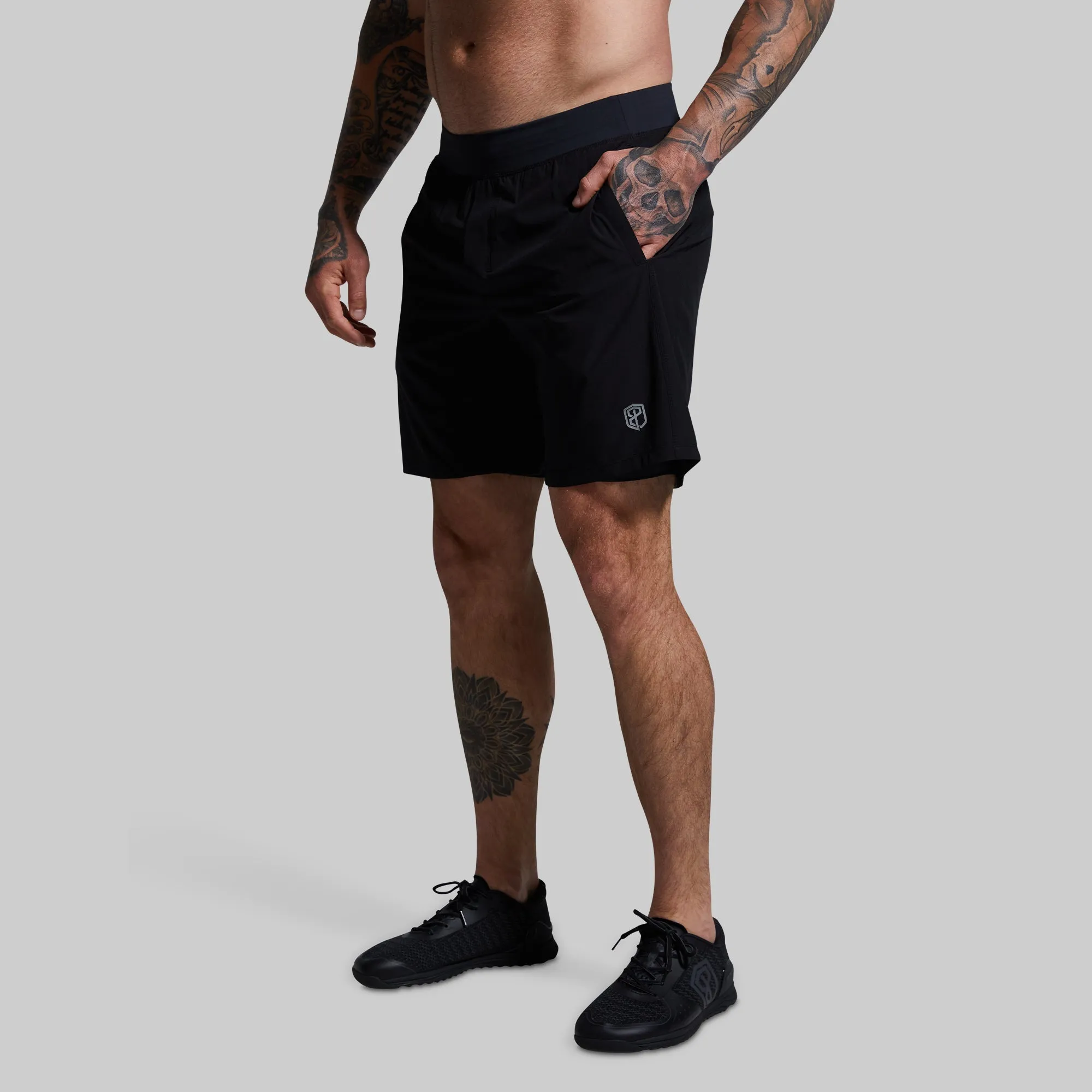 Versatile Short w/ Compression 9" (Black)