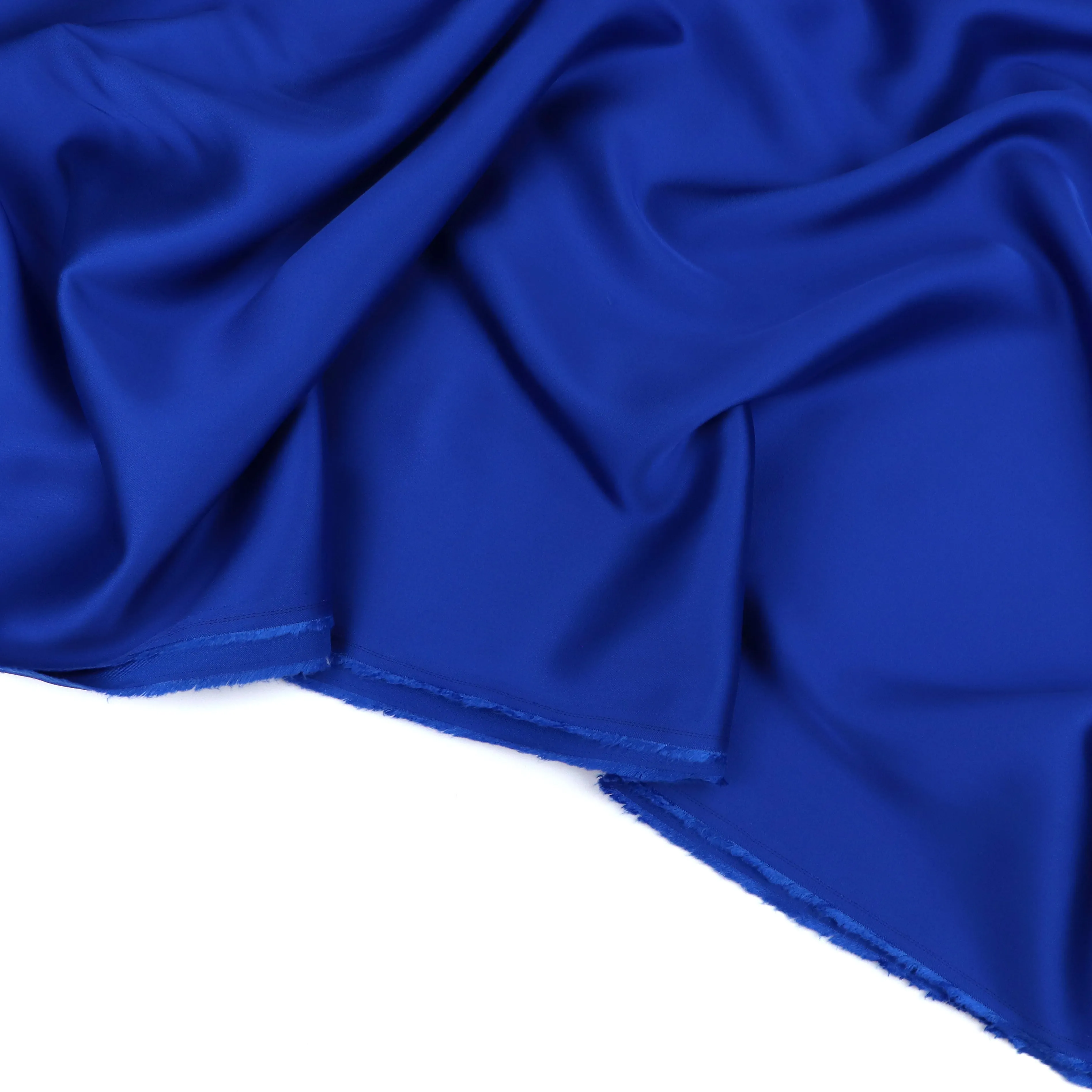 Viscose Satin - Blue