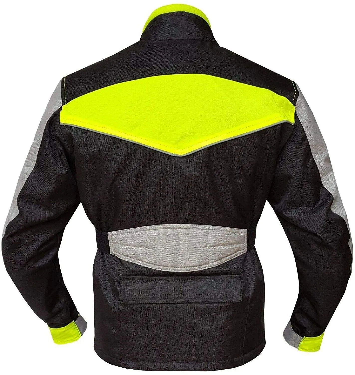 Warrior Gears Kids Motorcycle Jacket, Hi-Vis Textile Motorcycle Jacket for Boys, CE Armoured Boys Biker Jackets, Protective Gear Waterproof Jacket for Kids