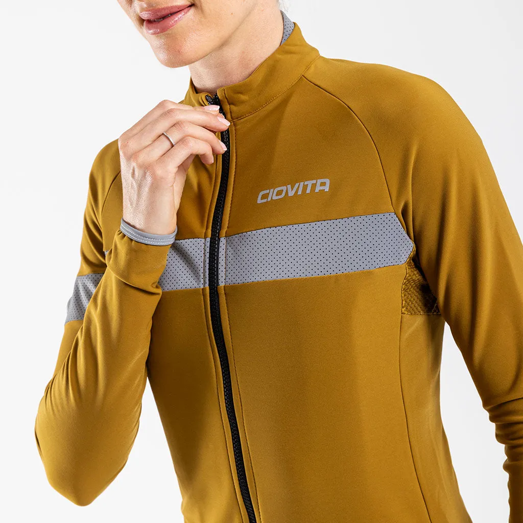 Women's Faro Cycling Jacket (Mustard)