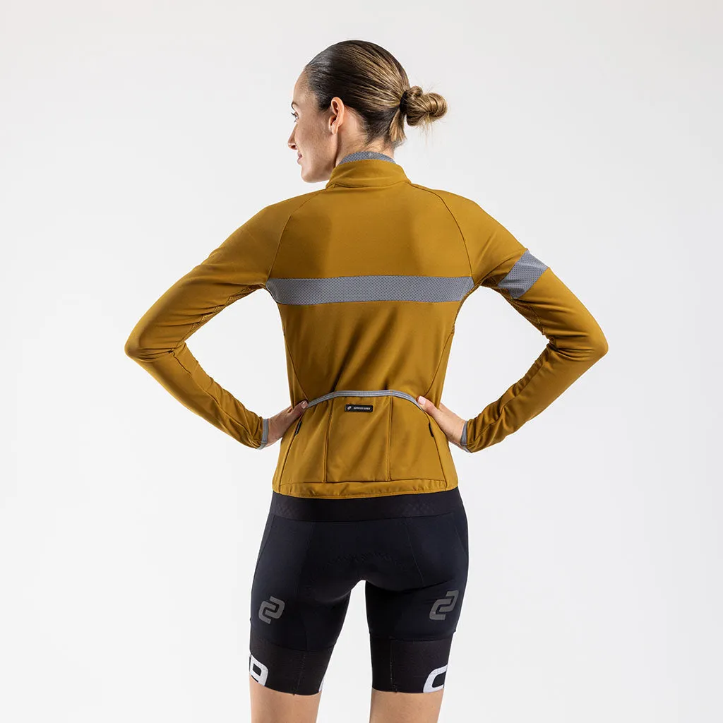 Women's Faro Cycling Jacket (Mustard)