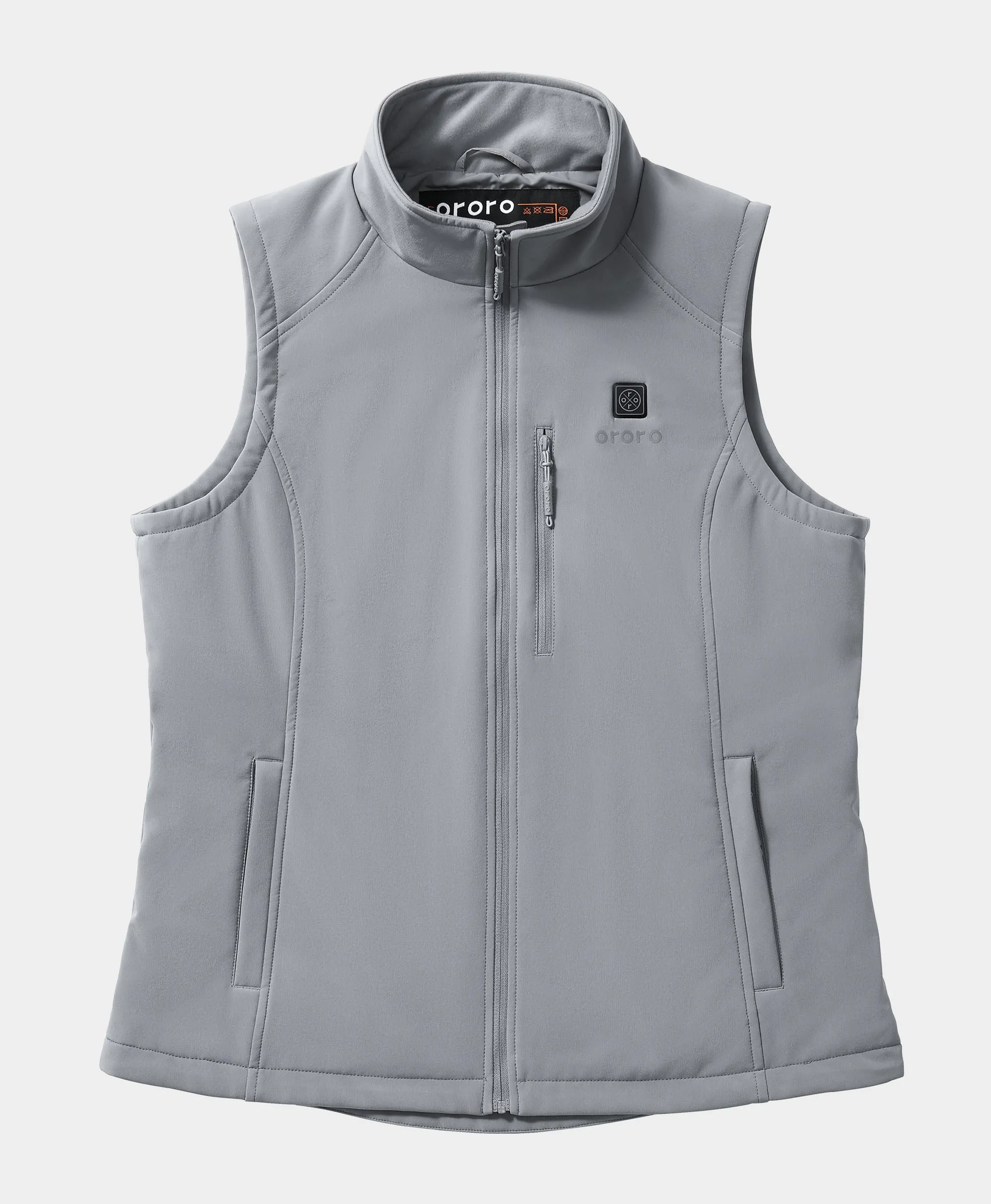 Women's Heated Softshell Vest - Lower Back Heating